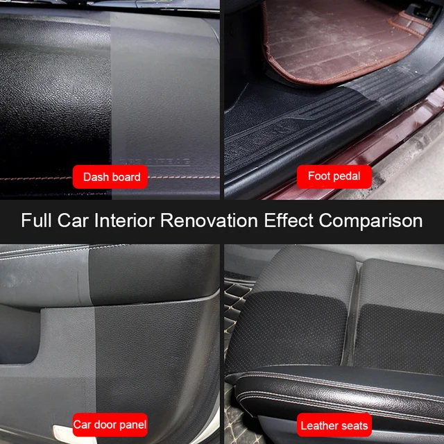500ml Car Plastic Restore Agent Leather Repair Kit Auto Interior