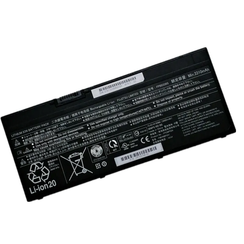 Новая Подлинная батарея для Fujitsu LifeBook E448 E458 E548 E558 U747 U748 U757 FMVNBP247 FPB0338S FPCBP531 FPCBP529