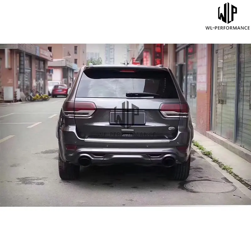SRT8 стиль высокое качество PP неокрашенный передний и задний бампер боковая юбка