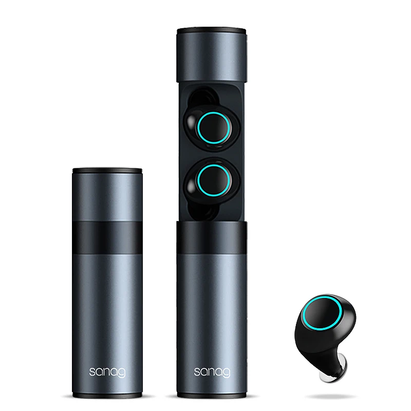 

TWS Bluetooth 5.0 Earphone Mini Wireless In-Ear True Wireless Earbuds Stereo Headset 32H Playtime IPX7 Waterproof J1 Headset
