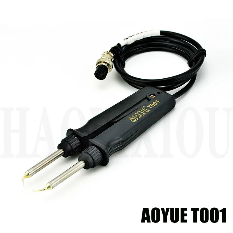 Для Aoyue 950 T001 SMD антистатический термостат Регулируемая IC паяльная станция горячий Пинцет ремонтная паяльная станция, замена Luo железа
