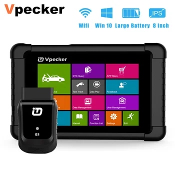 

Vpecker E1 OBD2 Scanner Wifi Full System Car Diagnostic Tool ABS SRS DPF CVT TPMS Oil Reset OBD2 Auto Scanner Free Update Online