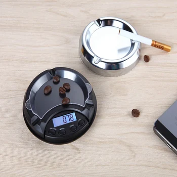 

Ashtray Pocket Scale Mini Compact Digital Lcd Weigh Electronic Measure