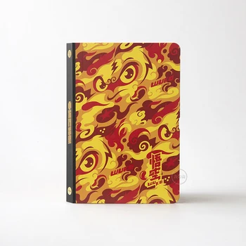 

The Fire Cool Brief Design Big Sketchbook 175mm*260mm 224P Thick Notebook Stationery Gift