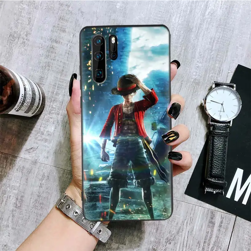 Цельный черный чехол для телефона huawei mate 30 20 10 P30 P20 P10 Pro Lite P Smart Z роскошный Coque Shell - Цвет: BA086-3