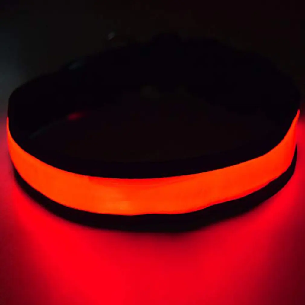 Usb Светоотражающая кожа Led решетка свет воротник решетка ошейник для собаки зарядка через Usb Led решетка свет воротник
