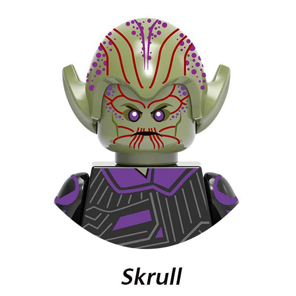 DISNEY Super Heroes Nebula Deadpools Building Blocks Gamora Groot Yondu Doctor Octopus Scream Venoms Bricks Action Figures Toys