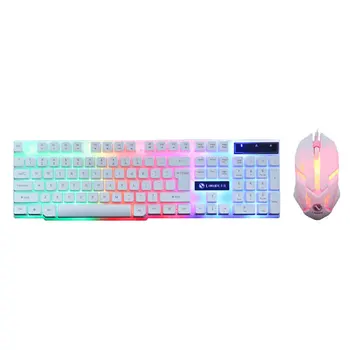 

Gtx300 Backlight Suspension Game Keyboard Mouse Mechanical Touch Keyboard Glow Keyboard And Mouse Set
