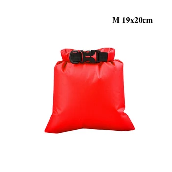 

LUCK 5 Pcs/Set Camping Waterproof Bag Colorful Outdoor Swimming Rafting Storage Dry Bag With Adjustable Strap Hook