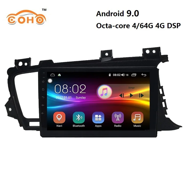 

Android 9.0 8-core 4G+64G for 2011-2015 KIA Optima Right Hand Drive android car Radio video GPS navigation DSP and WIFI 4G