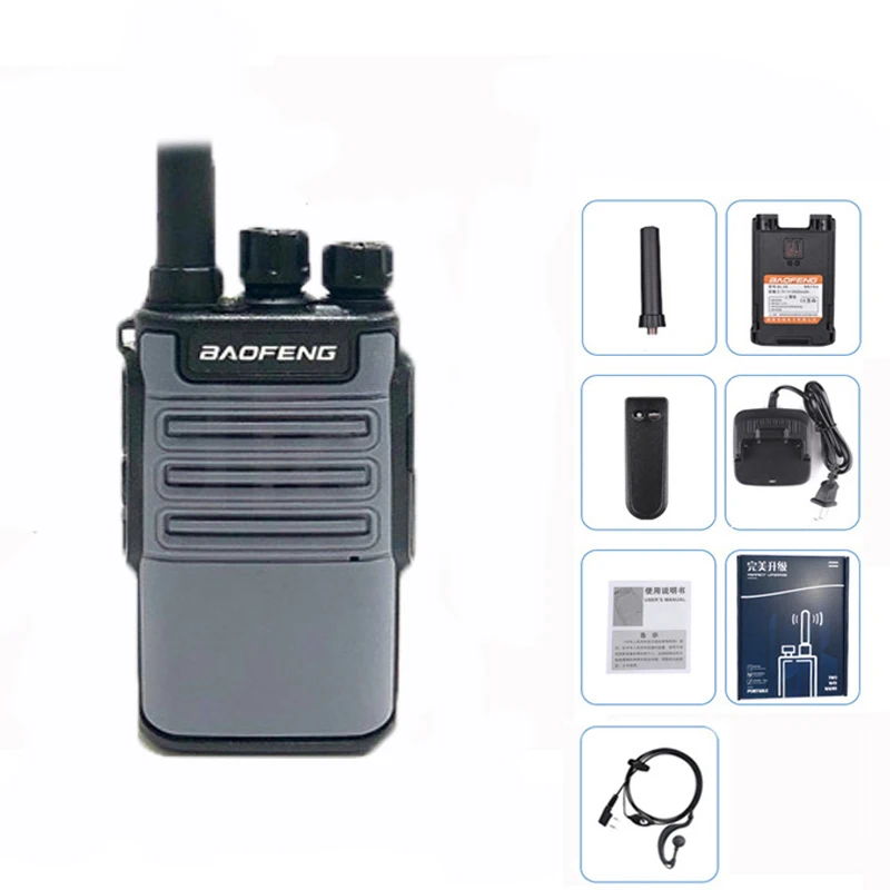 Baofeng BF-V8 BFV8 5W Mini Handheld Walkie Talkie UHF Portable Long Range Two Way Ham Radio Hand Communication Four Colors 