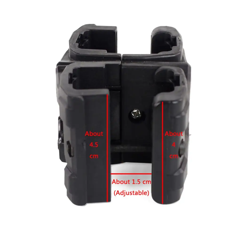 Tactical Gun Rifle Dual Magazine Coupler for MP7 Clip Connector Airsoft Military Mag Clamp Parallel Link Speed Loader