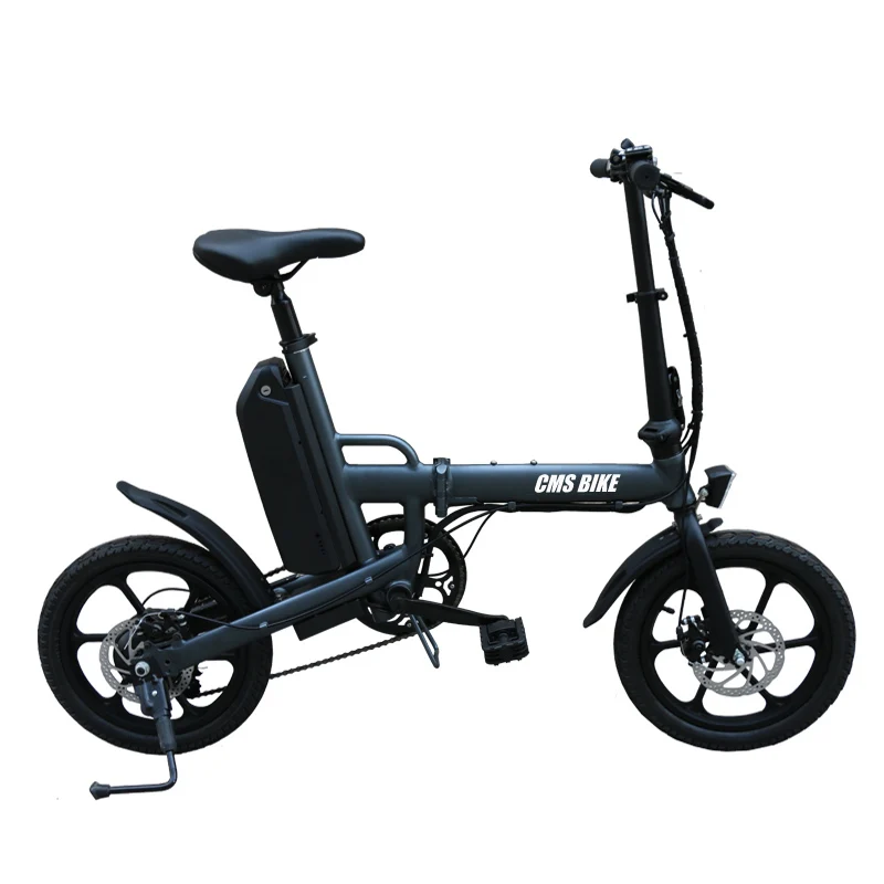 CMS F16 Plus 16 pollici bici elettrica pieghevole 6 velocità pieghevole  freno a disco ebike intelligente brushless e bike|Electric Bicycle| -  AliExpress