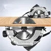 Woodworking circular saw 7 inch portable electric saw cutting machine home wood chipper can be flipped 2