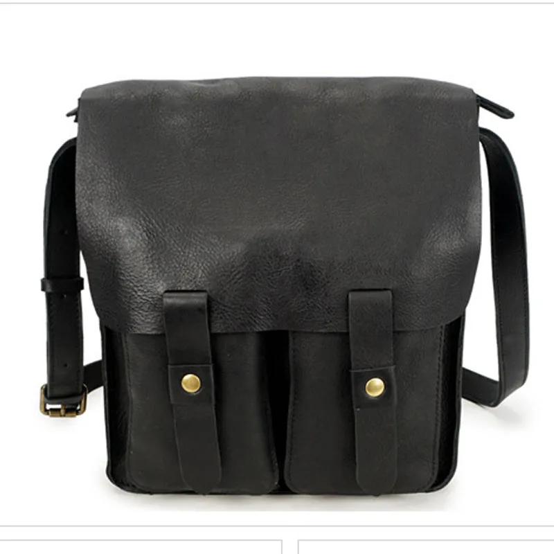 Новинка 2019 брендовая мужская деловая Повседневная маленькая сумка-мессенджер из