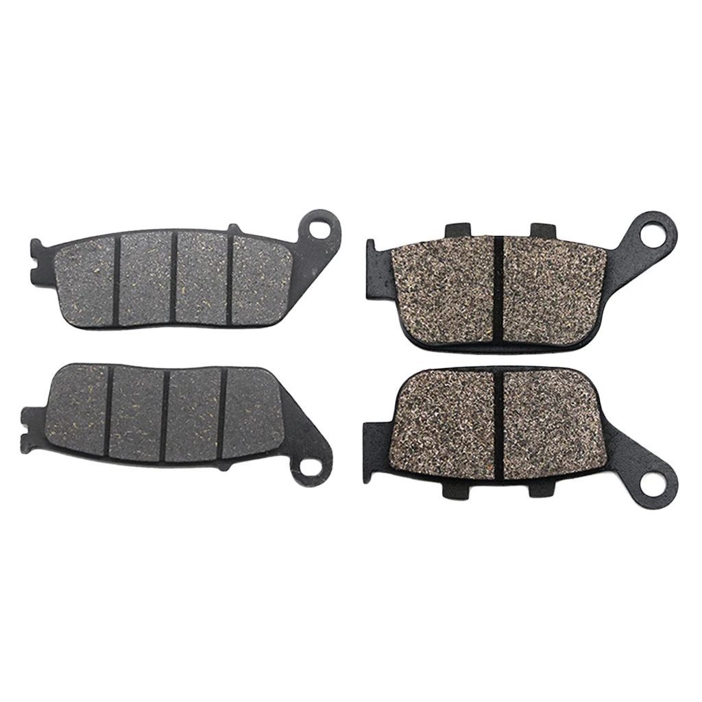 Semi-Metallic Front Disc Brake Pad Set with Wear Sensor for Motorcycle