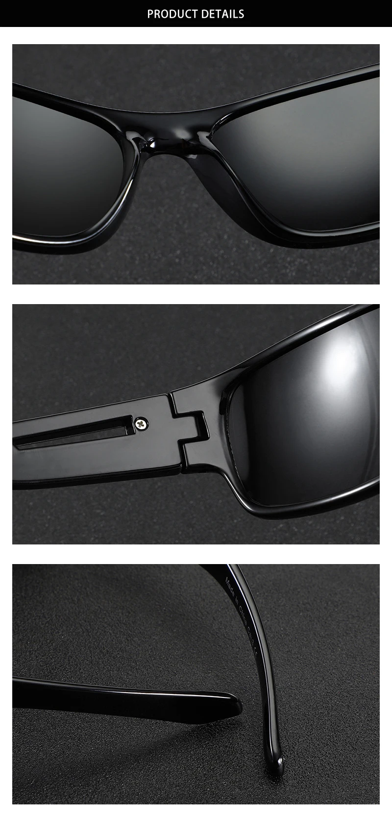 FUQIAN бренд спортивные солнцезащитные очки Мужские поляризационные модные уличные женские солнцезащитные очки спортивные очки UV400