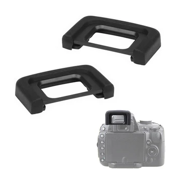 

2Pcs DK-25 Camera Eyepiece Viewfinder Eyecup Eye Cup Protector Replacement for Ni-kon D3000 D3100 D3200 D3300 D5000 D5100 D5200