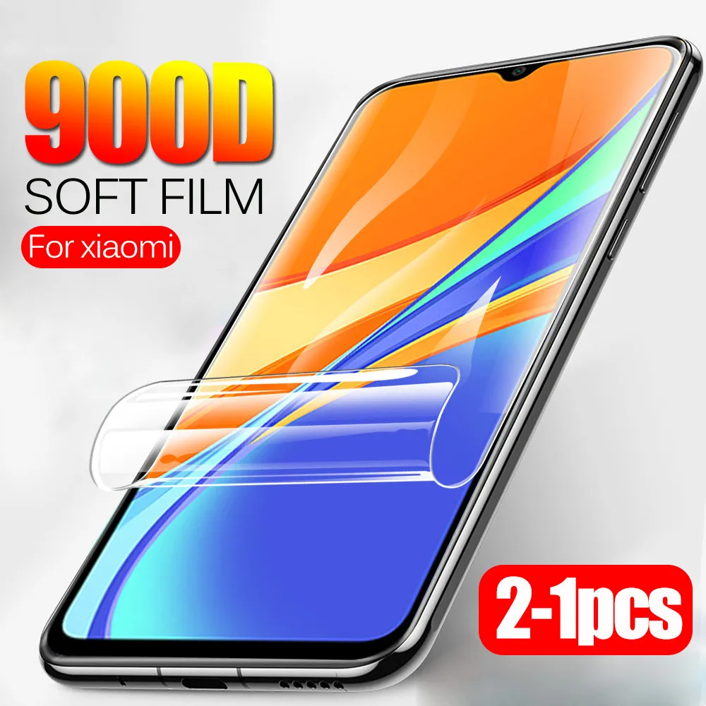 Полностью изогнутая Гидрогелевая мягкая пленка для xiaomi redmi 9c 9a note 9 pro s на redmy redme