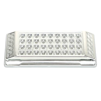 

LEEPEE 36LED Car Dome Light Signal Lamp Rectangular Roof Ceiling Lamp Bulb Auto Interior Light White