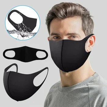 

New Hot 10Pcs PM2.5 Anti Dust Face Mask Anti-Bacterial Washable Reusable Mouth Masks