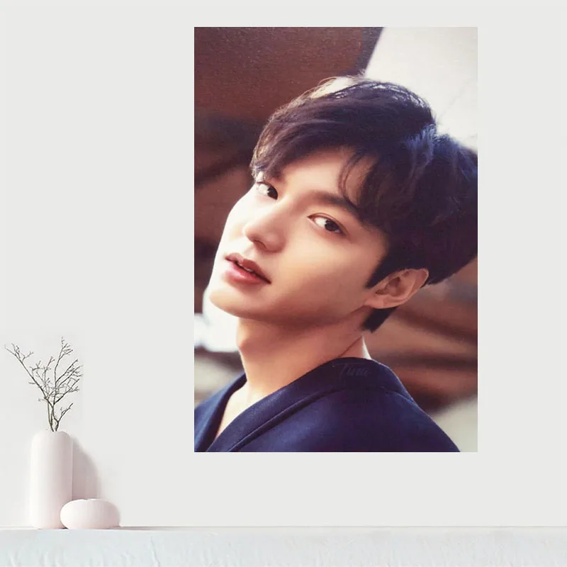 Персонализированная холщовая картина Lee Min Ho настенное украшение для домашней