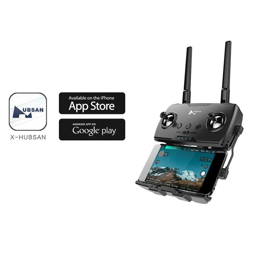 Hubsan H117s Zino Pro gps 4 км 5G 36 км/ч Wi-Fi FPV Дрон с Камера для видео в формате 4K UHD, 3-осевому гидростабилизатору Складная рукоятка Дрон Квадрокоптер с дистанционным управлением