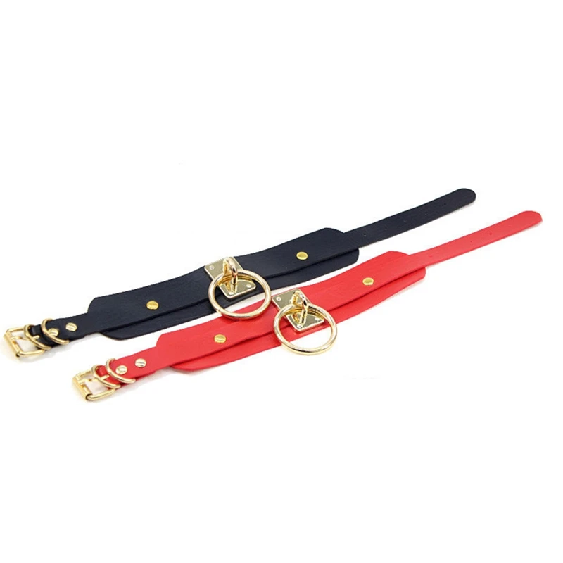Sexy Punk Choker Collar Leather Choker Bondage Cosplay Goth Jewelry Women Gothic Necklace Harajuku Accessories