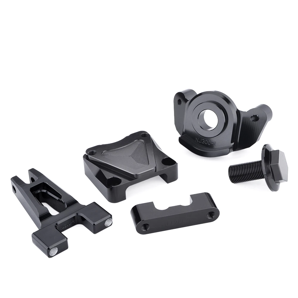Motorrad Lenkung Dämpfer Stabilisator Mouting Halterung Für Kawasaki Ninja 250R 2008-2014 Ninja 300 2013-2015 – Detail 6