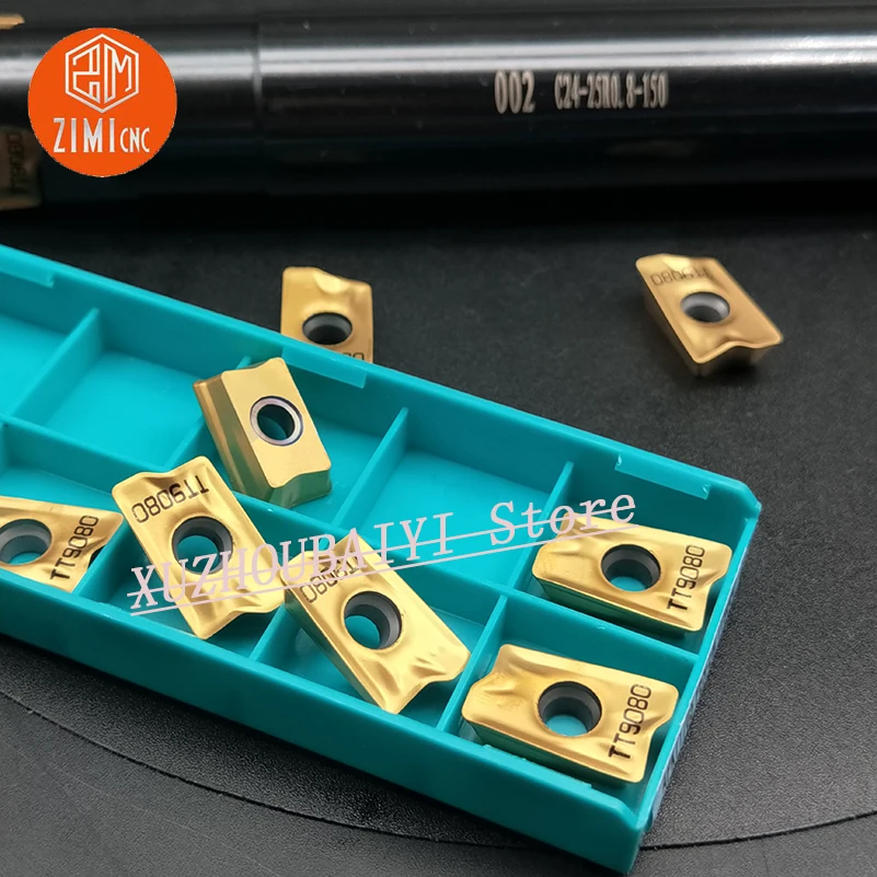 10pcs APKT1705 PER EM TT9080 carbide insert milling insert for CNC
