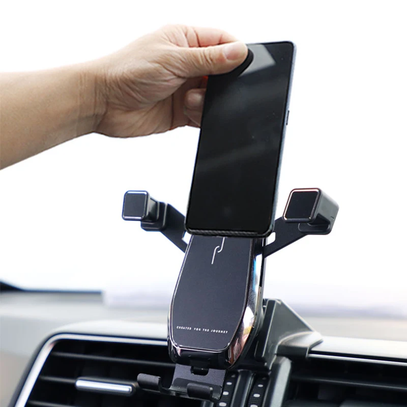 Car Phone Holder Air Vent Mount Clip Clamp Mobile Phone Holder for Toyota Prado Accessories