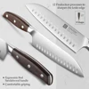 XINZUO 3 PCs Kitchen Knife Set Utility Chef  Knife High Carbon Germany 1.4116 Stainless Steel Kitchen Knives Sets Kitchen Tools ► Photo 3/6