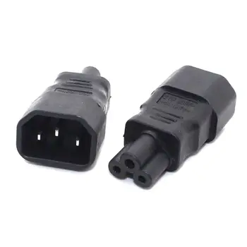 

Universal Power Adapter IEC 320 C14 to C5 Adapter Converter C5 to C14 AC Power Plug Socket 3 Pin IEC320 C14 Connector