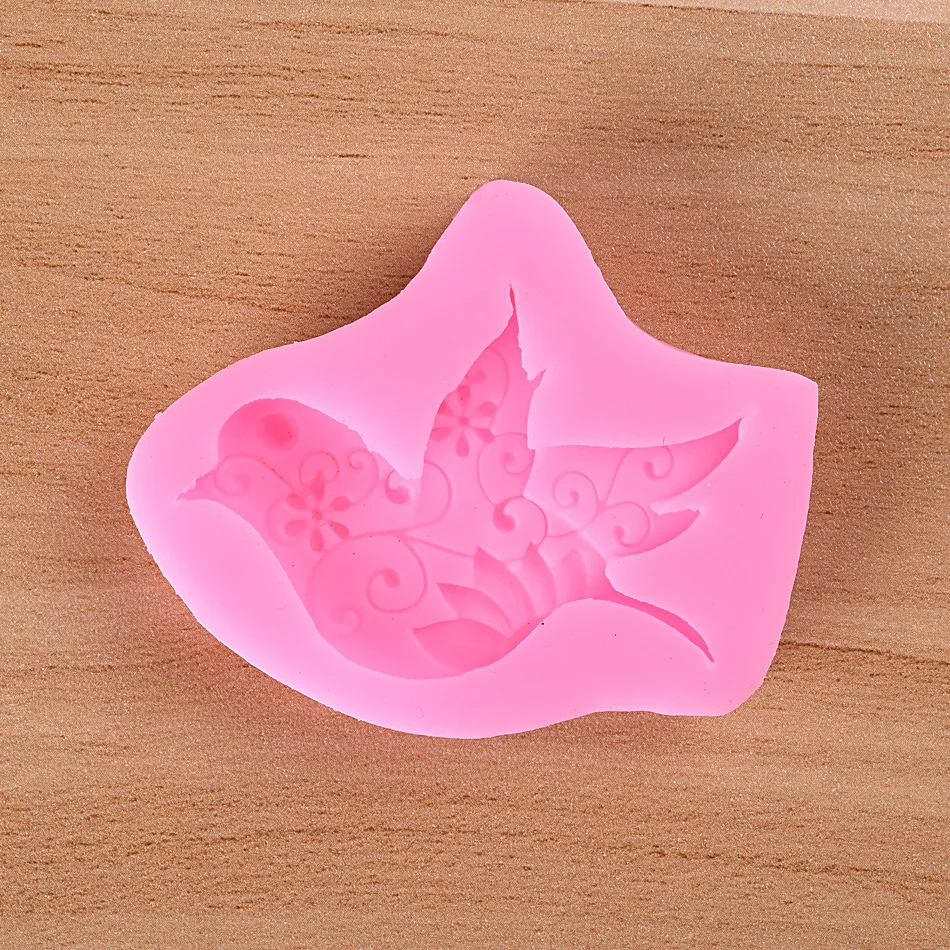 1 шт. торты силиконовая форма летающая птица Sugarcraft Инструменты для украшения