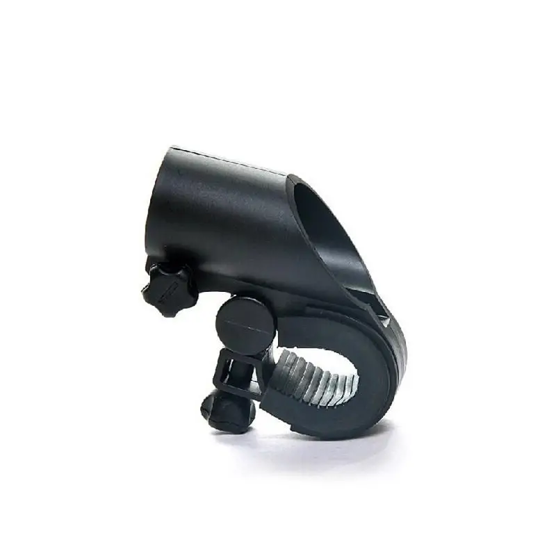 Bike Light Mount Portable Bicycle Light Lamp Stand Holder LED Flashlight Clamp Clip Mount Front Light Bracket