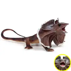 Моделирование Frilldora ящерица-амфибия животное фугурин шалость игрушка Настольный Декор Набор фигурок игрушки маленький пластик