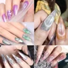 MIZHSE 10ML 9D Cat Eye Hybrid Varnishes Gel Soak Off Smoothie Wide Cat Eyes Magnetic Gel Polish Bright Silver UV Gel Nail Polish ► Photo 3/6