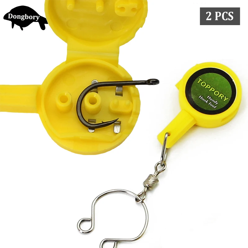 2PCS Carp Fishing Tool Multi Function Quick Knot Tool for Fishing Hook Knot  and Line Cutter Cover Tying Tool Carp Rig Tackle