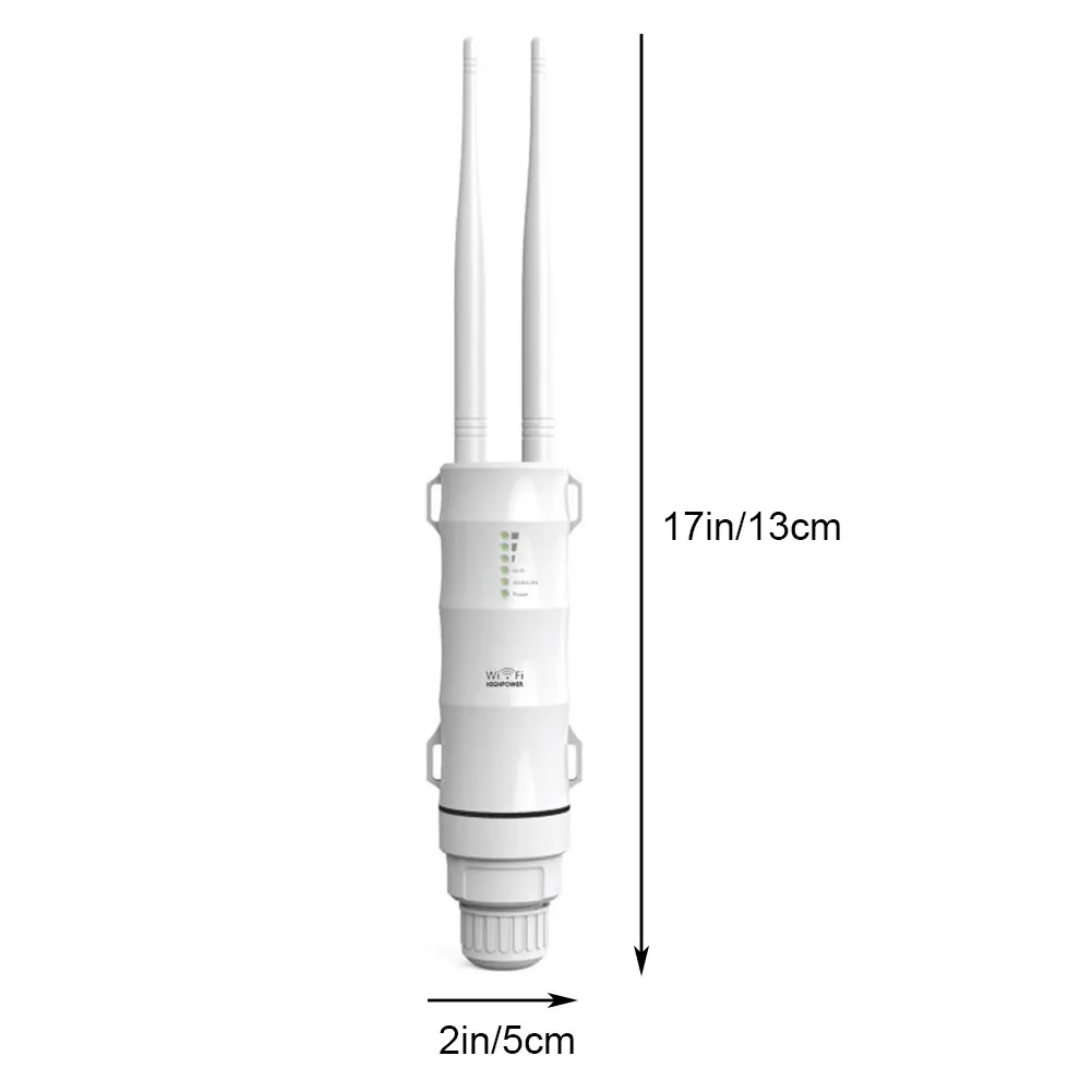 Wavlink AC600 высокая мощность открытый Wi-Fi маршрутизатор/точка доступа/CPE/WISP Беспроводной Wi-Fi ретранслятор двойной Dand 2,4/5 ГГц 12dBi антенна
