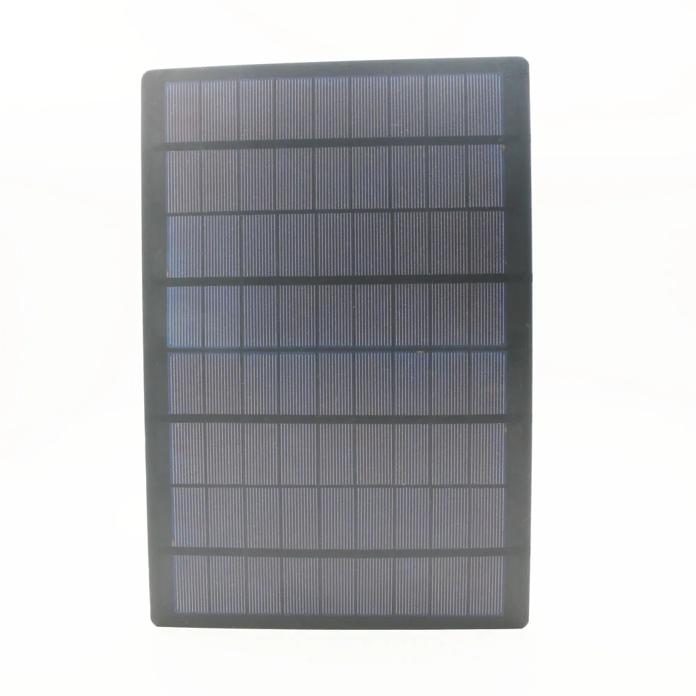 18V 9W 500mA Панели солнечные поликристаллические кремниевые DIY Батарея Зарядное устройство небольшой мини солнечная батарея кабель игрушка солнечный светильник 18V