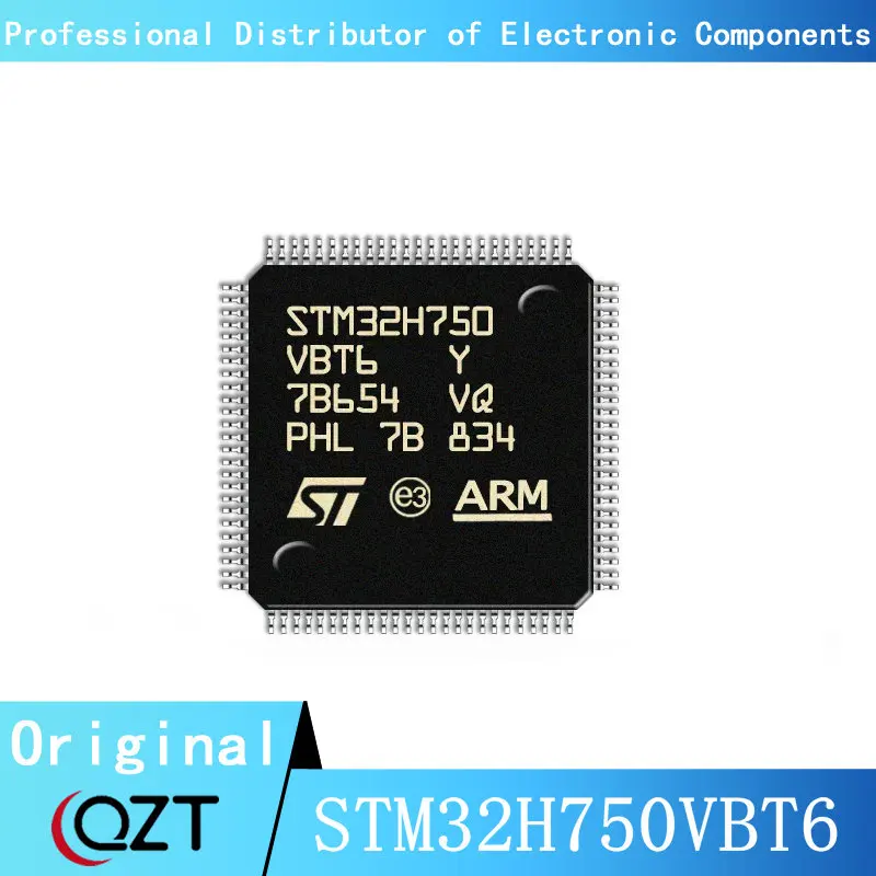 10pcs/lot STM32H750 STM32H750VB STM32H750VBT6 LQFP-100 Microcontroller chip New spot stm32h750vbt6 stm32h750vb stm32h750 stm32h stm32 stm ic mcu chip lqfp 100 in stock 100% new origin