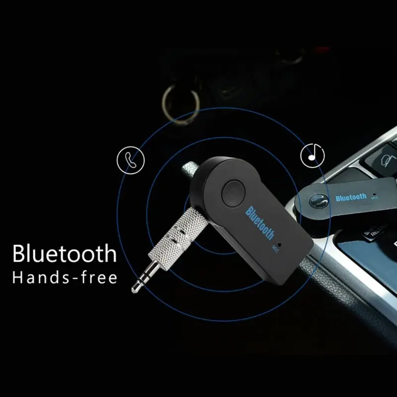 3,5 мм AUX автомобильный Bluetooth аудио приемники для планшетного компьютера и ноутбука, телефон/колонки Беспроводной адаптеры Поддержка 2-в-1 соединение