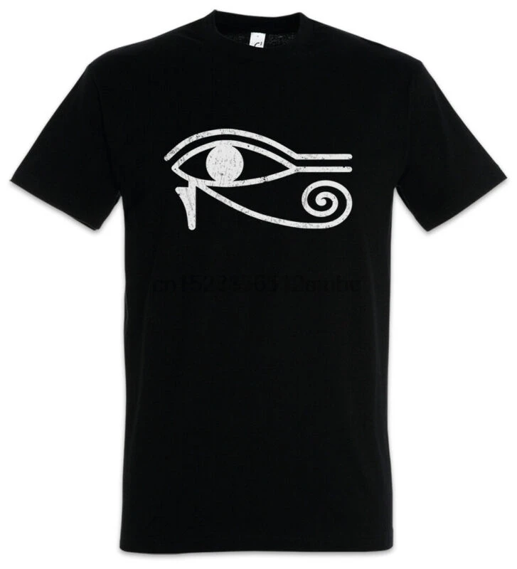 Eye Of Ra Ii Sign Футболка-египетский Хорус фарао Сокол солнце бог египетская рубашка |