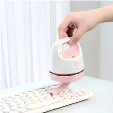 ZUIDID – outil de nettoyage de Table universel, 1 pièce, siège de voiture, clavier de bureau, dessin animé mignon, Mini nettoyeur de miettes, balayeuse de miettes 