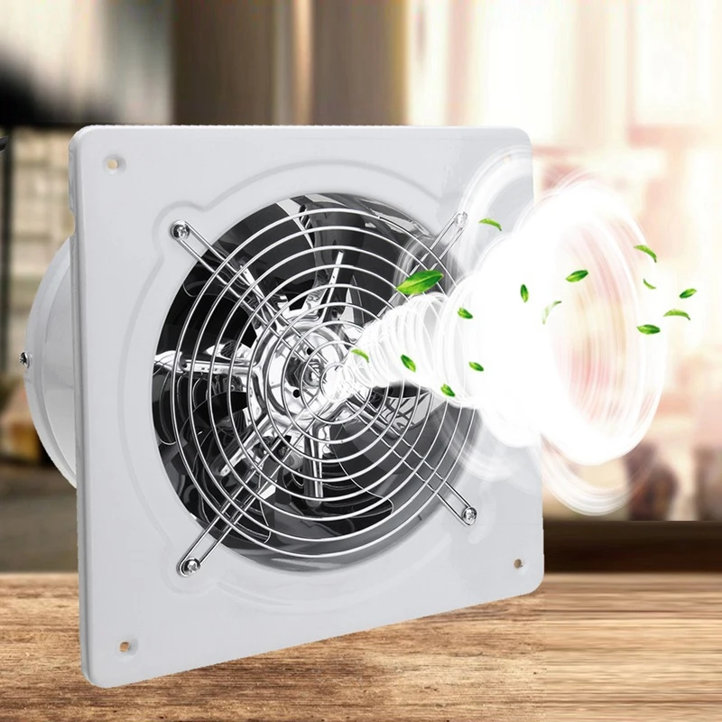 220V Вытяжной вентилятор 6 дюймов вентиляции Подвесной Настенный низкая Шум дома