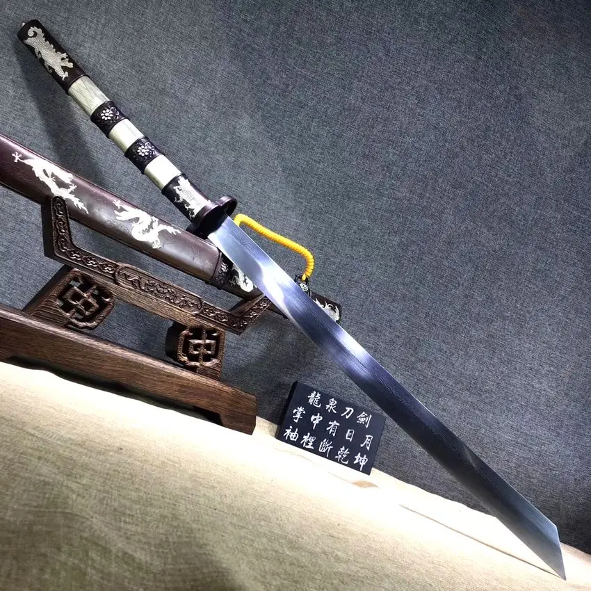 Закаленный династии Цинь стиль Broadsword Kangxi император kampilan ходячая сабля тактика да дао
