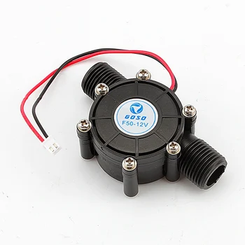 

DC 12V DC Generator 10W Micro-Hydro Water Turbine Generator Water Charging PZ Pipeline Micro Hydroelectric Generator