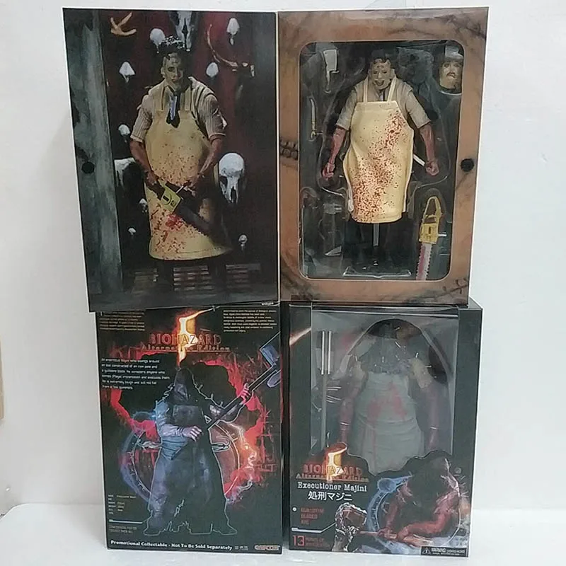 NECA Biohazard Палач Majini и бензопила Фредди фигурка игрушка ужас подарок на Хэллоуин