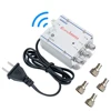 AC 220V 3 Way CATV Cable TV Splitter Amplifier 20dB Digital TV Antenna Signal Booster Home Tv Equipments 45Mhz to 860MHz ► Photo 1/6