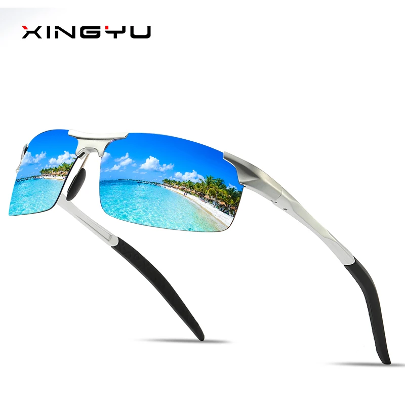 XINGYU Photochromic Sunglasses Polarized Lens UV400 Aluminium Magnesium Frame Driving Goggles For Men Fishing High Quality 8177 |